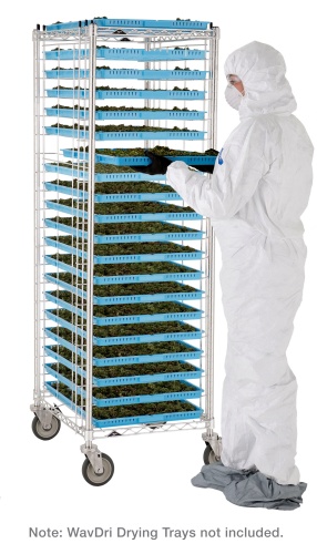 Metro RE3S Stainless Steel End-Load Wire Tray Rack